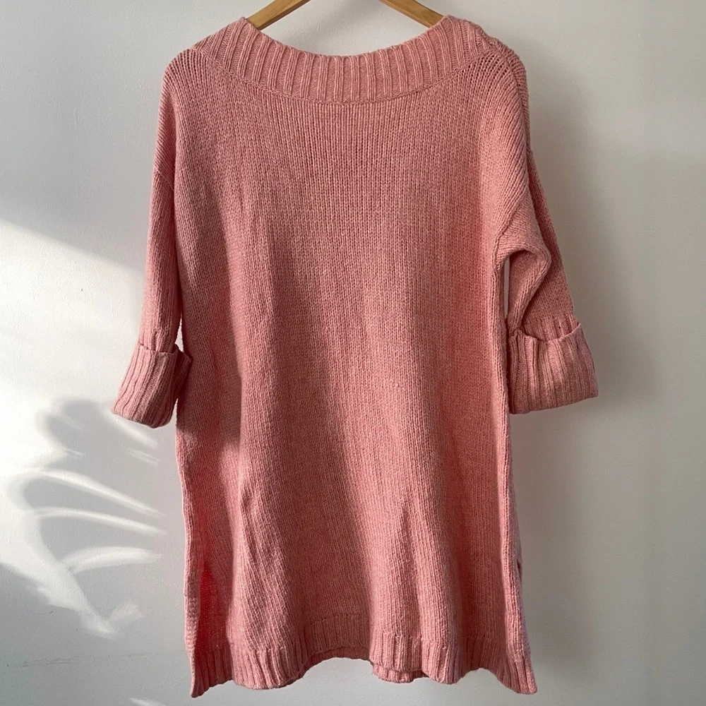 Free People Blush Knit Pullover
